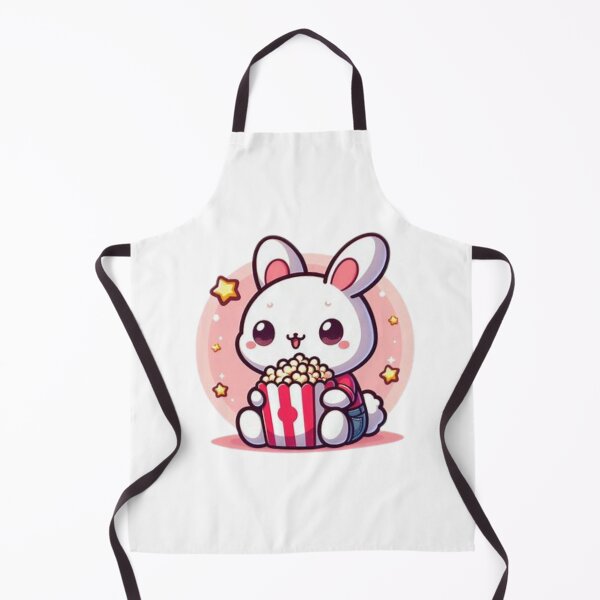 Item preview, bunny eating popcorn designed and sold by Eternalski.