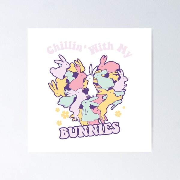 Item preview, Chillin with my bunnies designed and sold by Jessica  art.