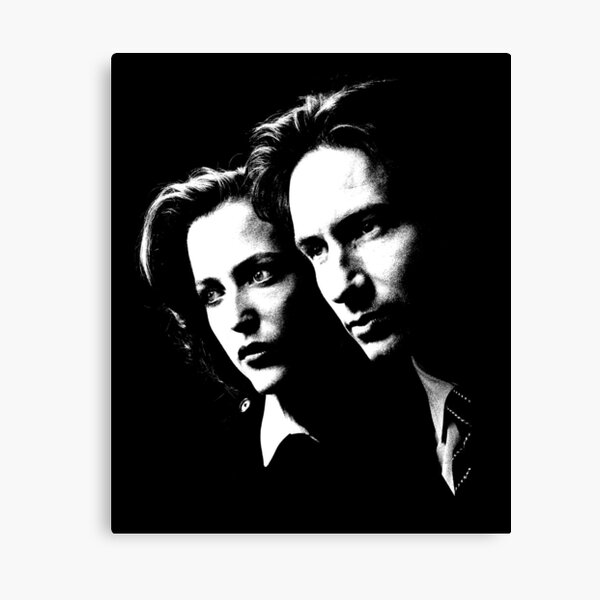 Item preview, Mulder and Scully designed and sold by haunteddata.