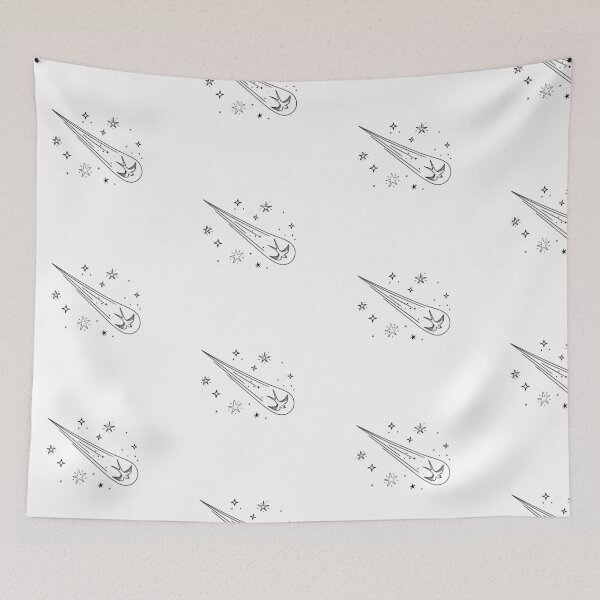 Item preview, Swallow flying with a comet's tail designed and sold by rasagamastore.