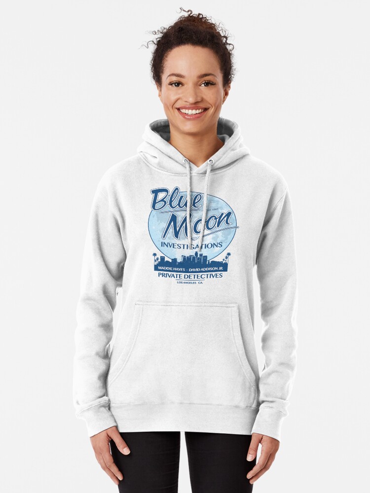 Moonlighting Blue Moon Investigations Sunny L.A Pullover Hoodie for Sale by Candywrap Studio Redbubble