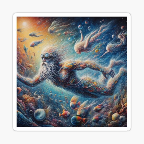 Poseidon Sticker