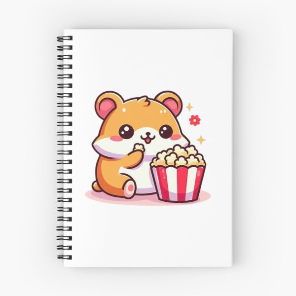 Item preview, hamster eating popcorn designed and sold by Eternalski.