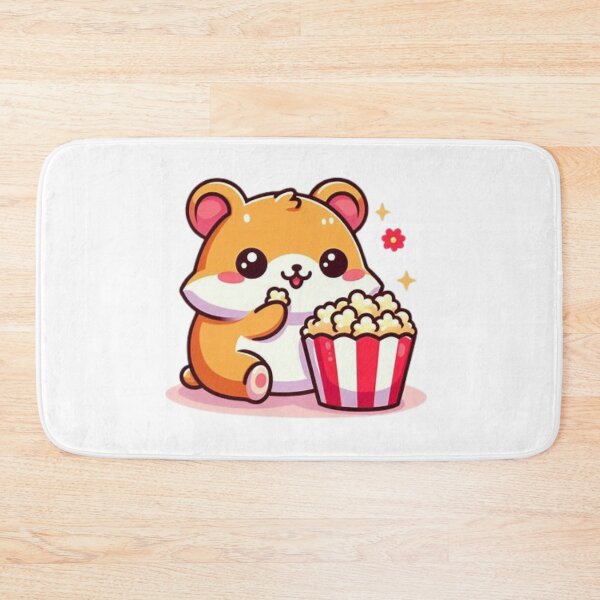 Item preview, hamster eating popcorn designed and sold by Eternalski.