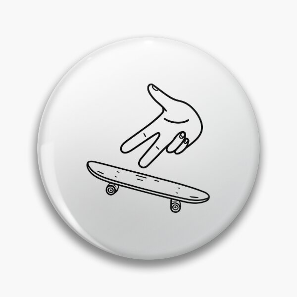 Item preview, Illustration of hand playing fingerboard skateboard designed and sold by rasagamastore.
