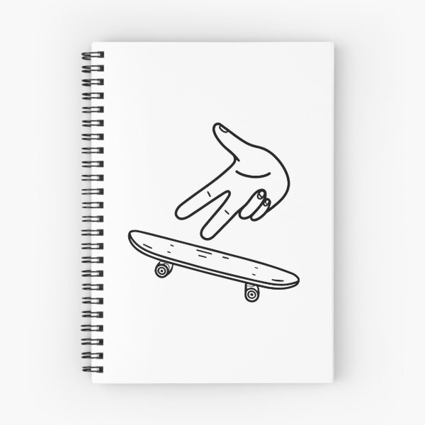 Item preview, Illustration of hand playing fingerboard skateboard designed and sold by rasagamastore.