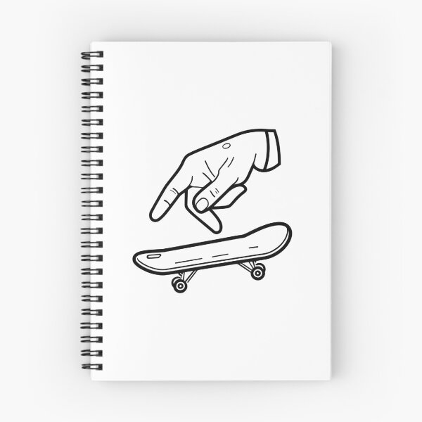 Item preview, Illustration of hand playing fingerboard skateboard designed and sold by rasagamastore.