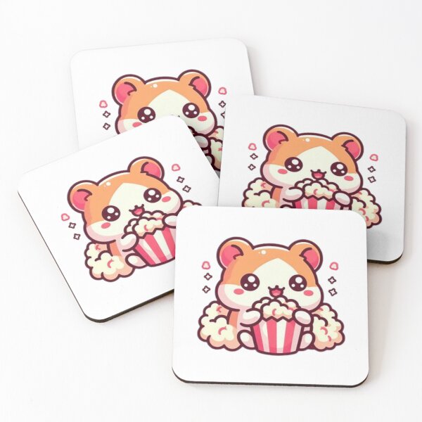 Item preview, hamster eating popcorn designed and sold by Eternalski.