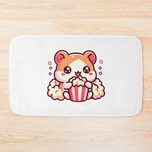 Item preview, hamster eating popcorn designed and sold by Eternalski.