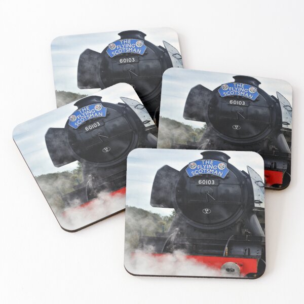 Item preview, The Flying Scotsman locomotive releasing steam designed and sold by Richard Flint.