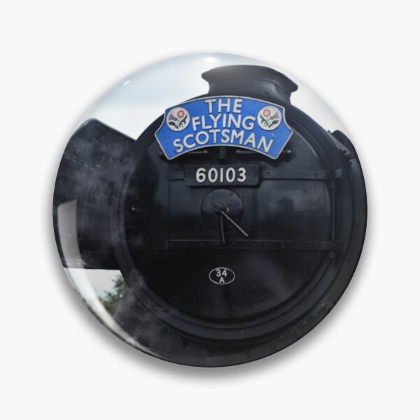 Item preview, The Flying Scotsman locomotive releasing steam designed and sold by Richard Flint.