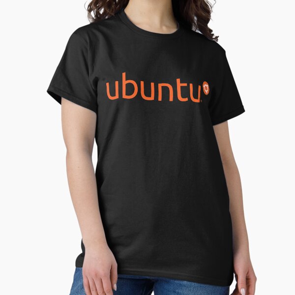 Item preview, Ubuntu Official Orange-White Logo T-Shirt designed and sold by Rainwater Merch.