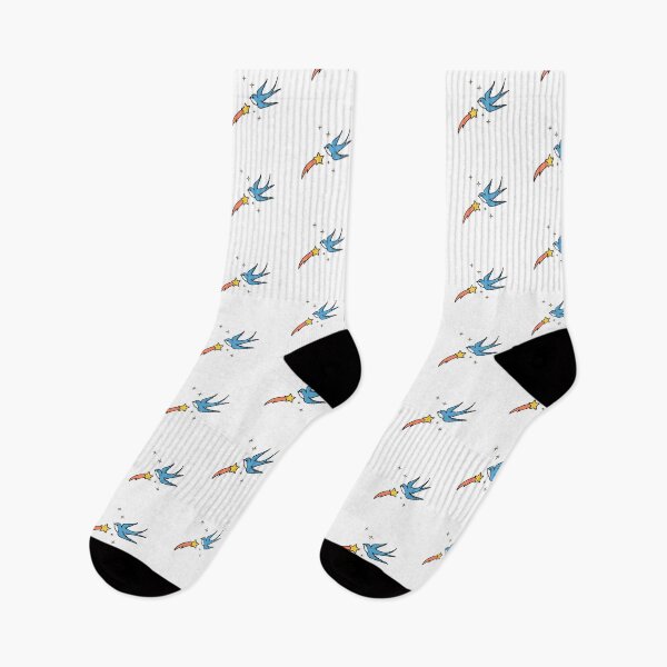 Item preview, Swallow flying with a shooting star designed and sold by rasagamastore.