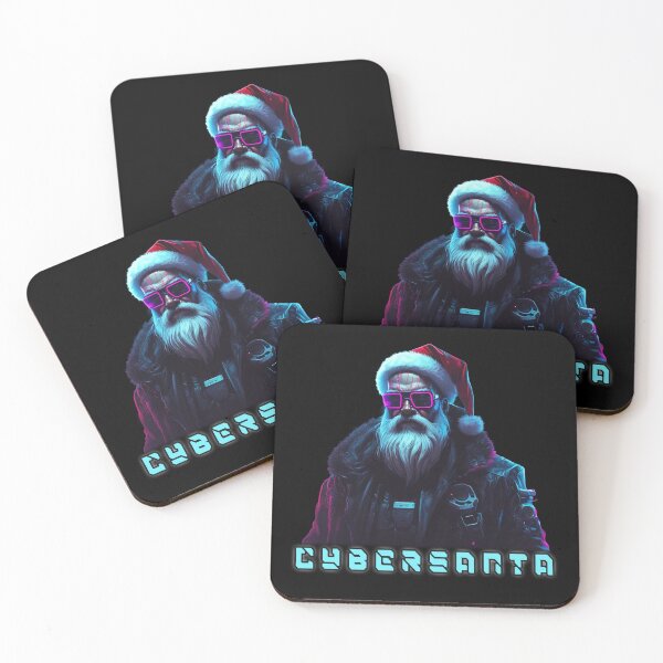 Item preview, Cyberpunk Santa, Cybergoth, Vaporwave designed and sold by Burn-Ego.