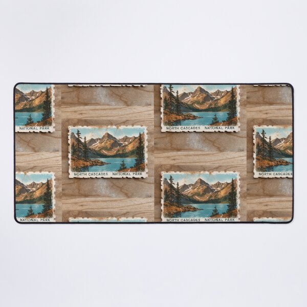 Item preview, North Cascades National Park Postcard Vintage Retro Travel designed and sold by TravelPostcardGems.