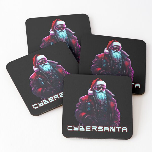 Item preview, Cyberpunk Santa, Cybergoth, Cyber Art designed and sold by Burn-Ego.