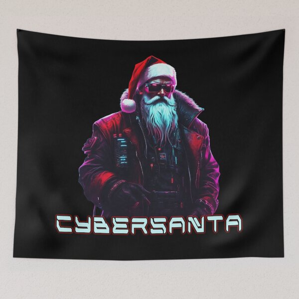 Item preview, Cyberpunk Santa, Cybergoth, Cyber Art designed and sold by Burn-Ego.