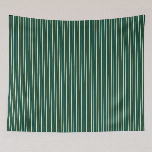 Item preview, Vertical stripes vanilla on bottle green designed and sold by by Mònica Roca.