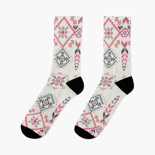 Item preview, Traditional Ethnic oriental Pixel pattern designed and sold by Alynek-Design.
