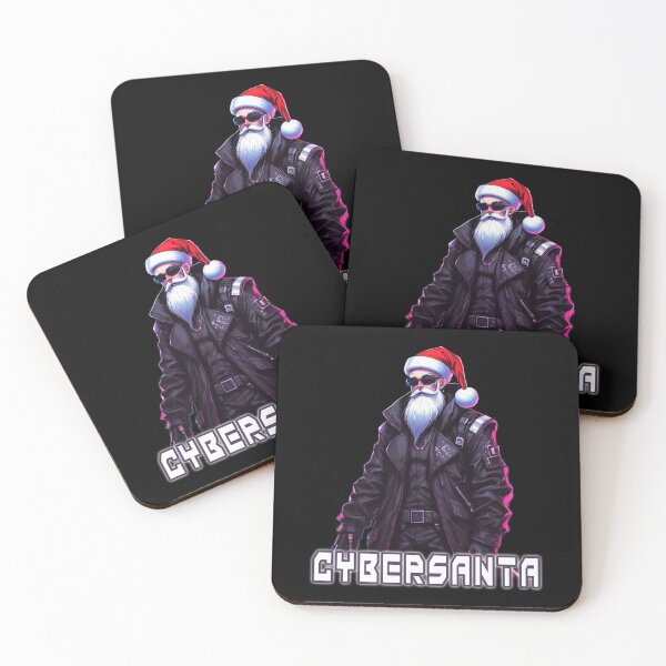 Item preview, Cyberpunk Santa, Urban Warrior, Cyber Art designed and sold by Burn-Ego.