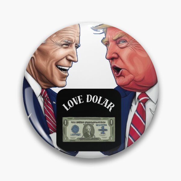 Item preview, Love Dollar - Biden vs. Trump designed and sold by geartes.