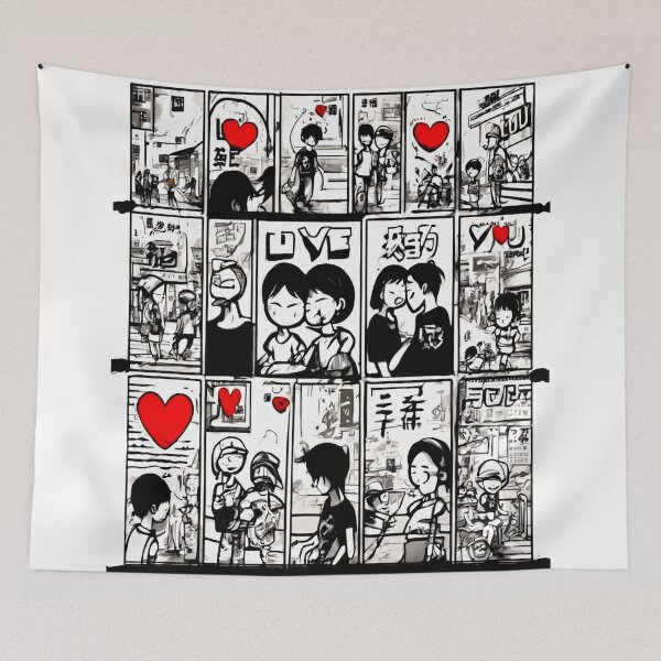 Item preview, Love in the City A Graphic Story designed and sold by Thaivi Design.