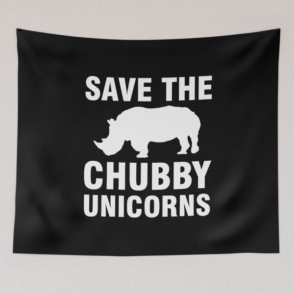 Item preview, Save the chubby unicorns designed and sold by allthetees.