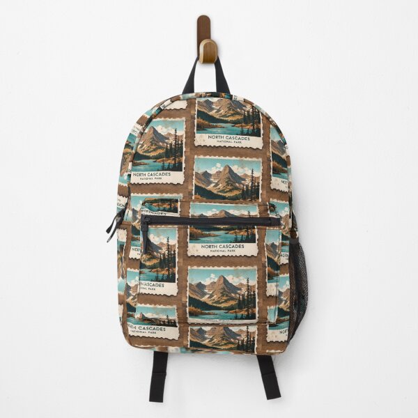 Item preview, North Cascades National Park Postcard Vintage Retro Travel designed and sold by TravelPostcardGems.