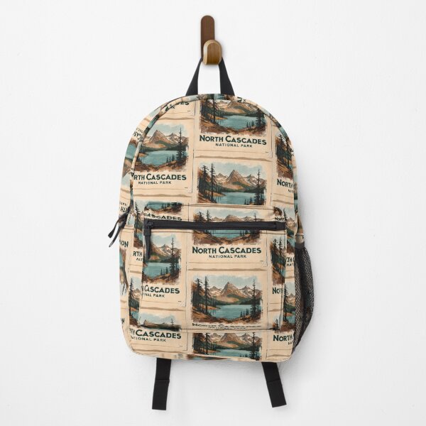 Item preview, North Cascades National Park Postcard Vintage Retro Travel designed and sold by TravelPostcardGems.