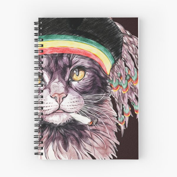 Item preview, I want to love you, Rastafarian cat designed and sold by Hen-C-Art.