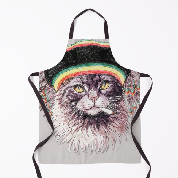 Item preview, I want to love you, Rastafarian cat designed and sold by Hen-C-Art.