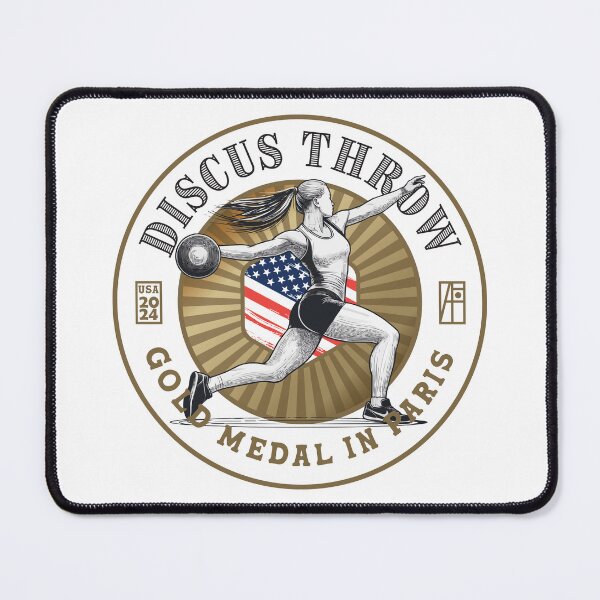Item preview, 2024 - USA - ATHLETICS - DISCUS THROW - GOLD MEDAL - PARIS - 2 designed and sold by ArtProjectShop.