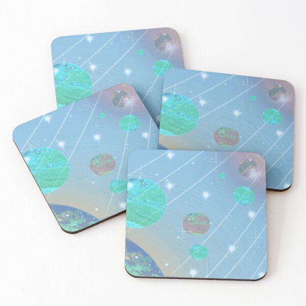 Item preview, "Skyscape: Exoplanets in Blue." designed and sold by Spaceart9.