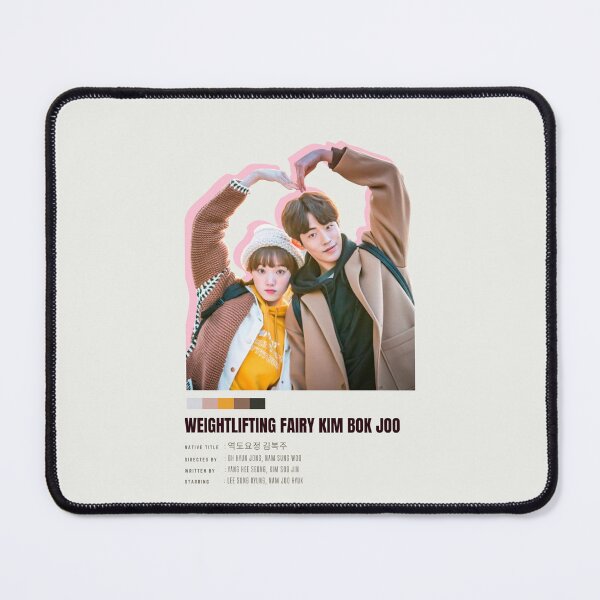 Item preview, Weightlifting Fairy Kim Bok Joo Poster designed and sold by Weird Unicorn.