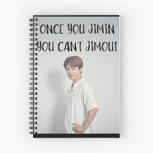 Item preview, ONCE YOU JIMIN YOU CANT JIMOUT designed and sold by TheCuriousBee.