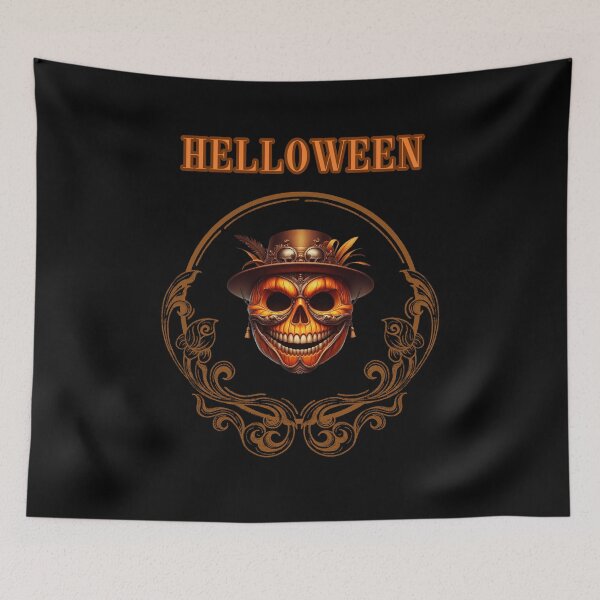 Item preview, Elegant Pumpkin Mask - Halloween Chic designed and sold by GorinART.
