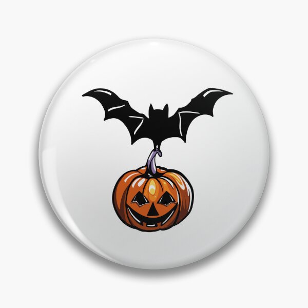 Item preview, Halloween bat carrying pumpkin designed and sold by ArndtDesign.