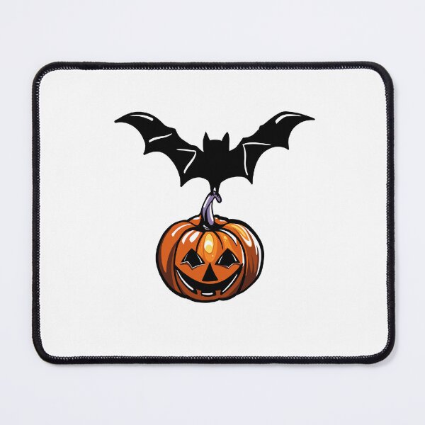 Item preview, Halloween bat carrying pumpkin designed and sold by ArndtDesign.