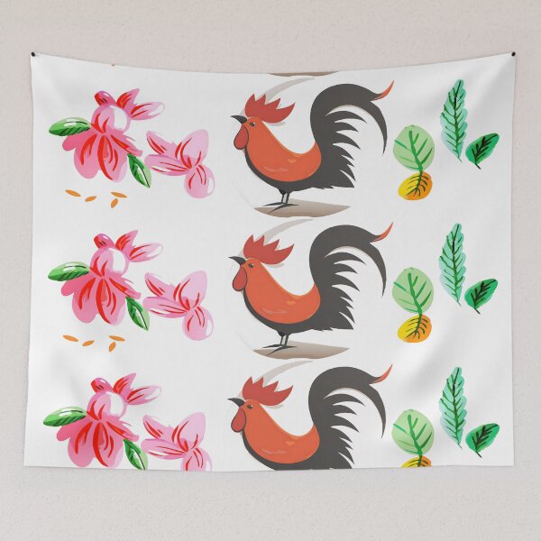 Item preview, Heritage Thai Chicken Tracery Art designed and sold by Susacha.