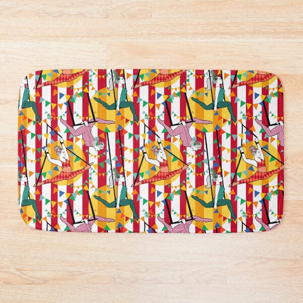 Item preview, Big Top Acrobats (Red and White Stripes)   designed and sold by IrishVikingDesigns.