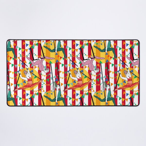 Item preview, Big Top Acrobats (Red and White Stripes)   designed and sold by IrishVikingDesigns.