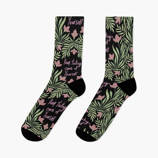Item preview, Floral Self-Care Reminder designed and sold by fatma4art.