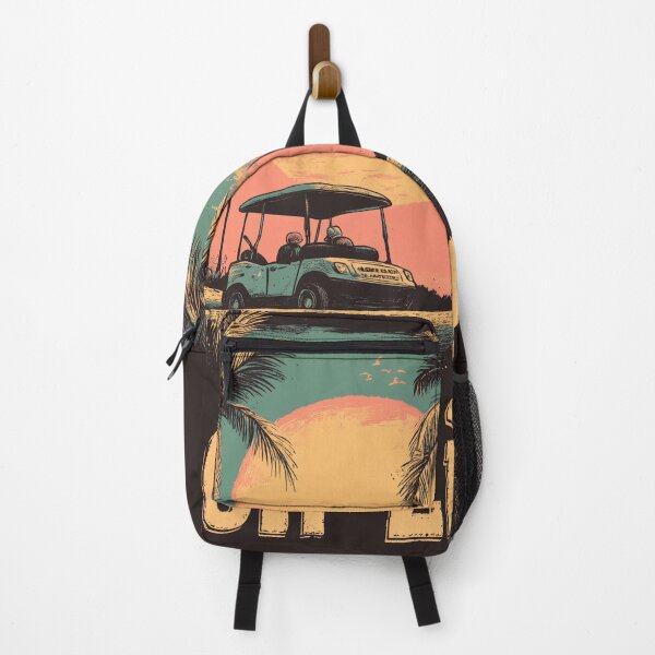 Item preview, Golf Life Golf Cart Golfer Pastel Colors designed and sold by harmonicllc.