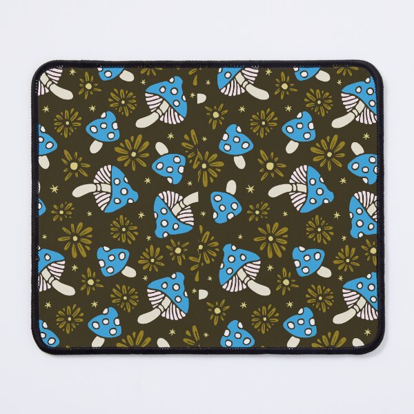 Item preview, Cute Halloween Mushrooms | Preppy Red & Teal with a Kawaii Spooky Twist designed and sold by colorofmagic.