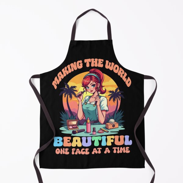 Item preview, Making the World Beautiful - Funny Gift for Beautician designed and sold by TheInkyOwl-TIO.