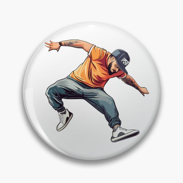 Item preview, Breakdancing cartoon designed and sold by vyrlook.