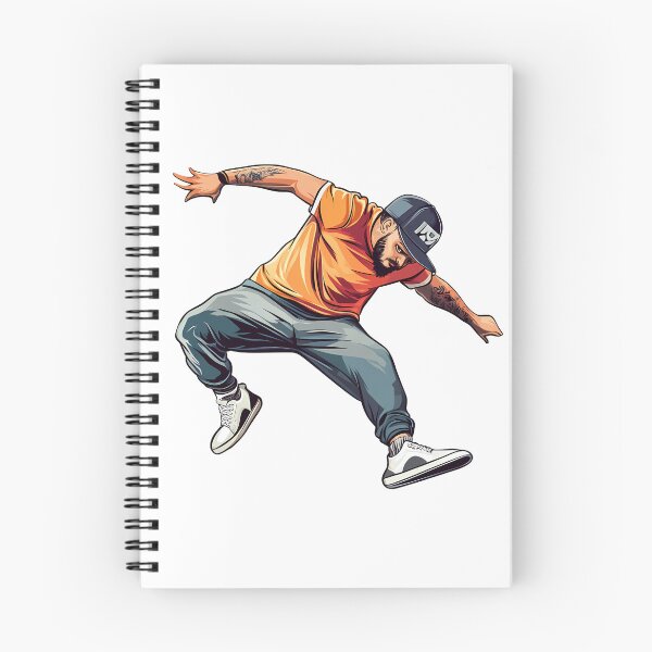 Item preview, Breakdancing cartoon designed and sold by vyrlook.