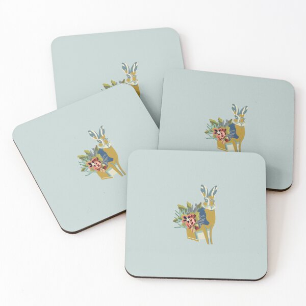 Item preview, Hare Wearing Flowers designed and sold by Kathryn-Designs.