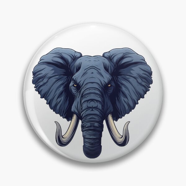 Item preview, Elephant King of the Jungle designed and sold by Artcurrents.