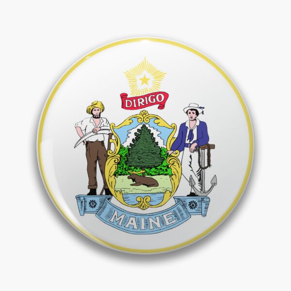 Item preview, Maine Seal designed and sold by MadeInR.